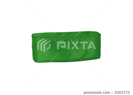green pencil-case on white background green pencil-case on white background 5083575
