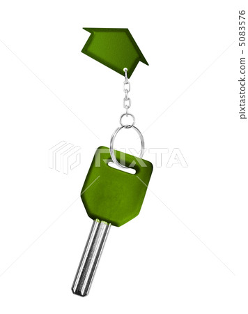 green key with arrow 5083576