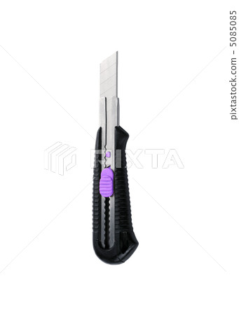 A retractable utility knife isolated A retractable utility knife isolated 5085085