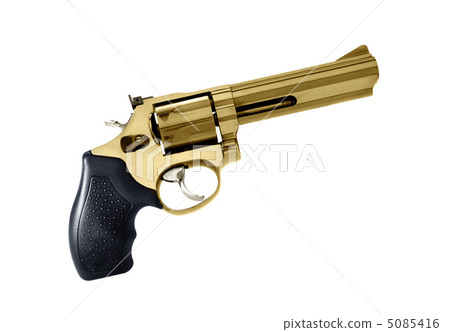 Golden evolver isolated on white 5085416