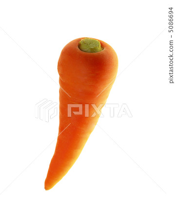 fresh carrots isolated on white background 5086694