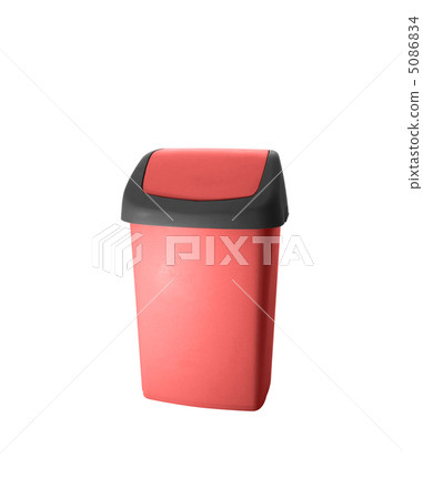 Red office trash 5086834