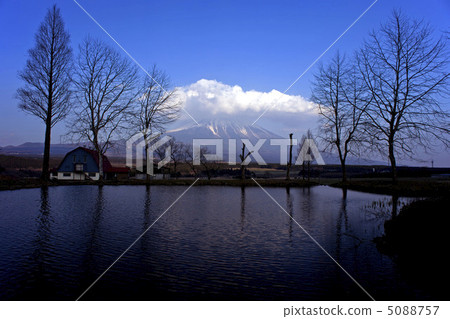 Evening landscape Fuji Evening landscape Fuji 5088757
