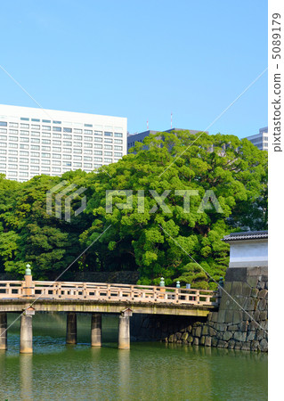 平和門橋樑在故宮的護城河的 5089179