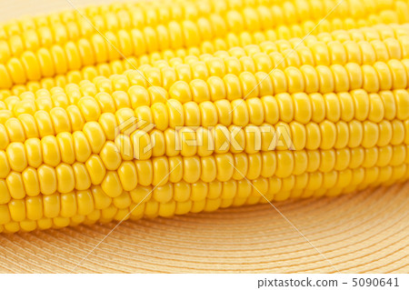 Corn lying on the mat Corn lying on the mat 5090641