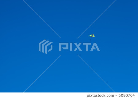 kite flying on the background blue sky 5090704