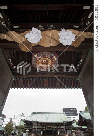 Osaka Tenmangu Shrine and the Zodiac of Daimon 5091895