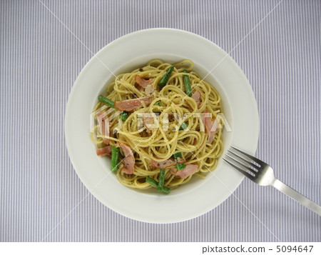 Genacube pasta with bacon and crab Genacube pasta with bacon and crab 5094647