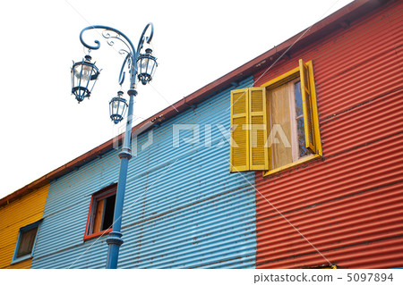 The colourful buildings of La Boca Buenos Aires Argentina 5097894