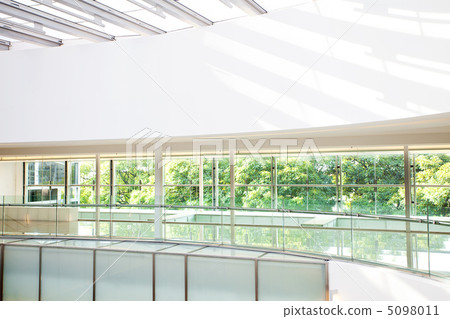 high-tech interior of a modern office building 5098011
