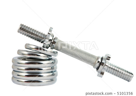 dumbbell isolated 5101356