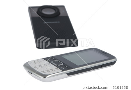 mobile phone with a headset mobile phone with a headset 5101358
