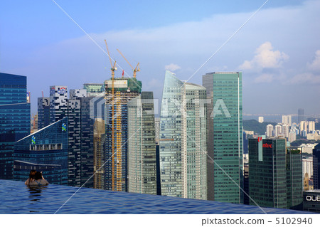 Marina Bay Sands' sky pool 5102940
