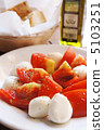 Tomato and mozzarella cheese salad 5103251