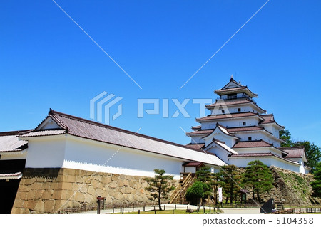 福島縣會津/敦賀市（會津若松城） 5104358