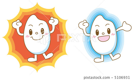 Characters of rice 5106931