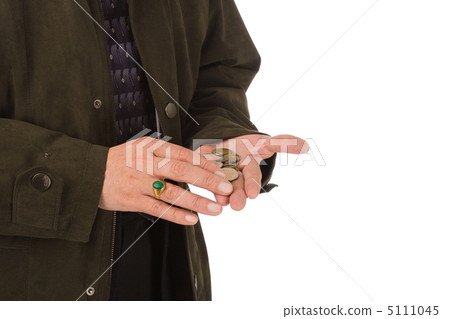 serious man counting coins serious man counting coins 5111045