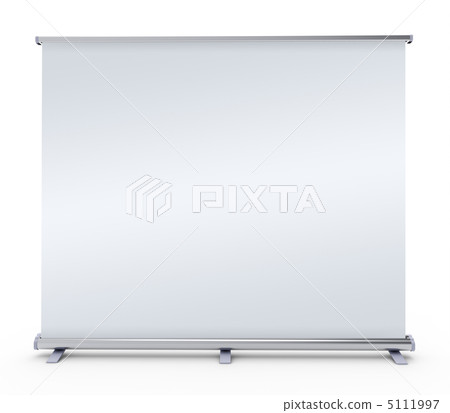 Blank roll up banner 5111997