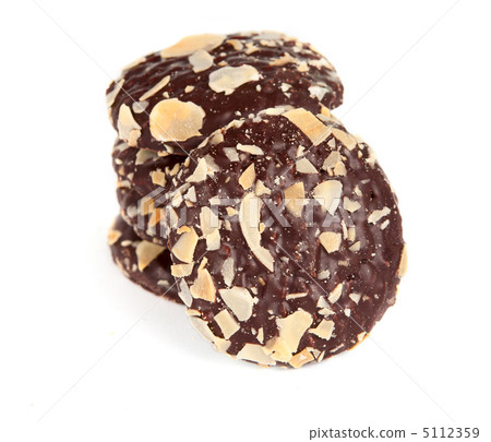 cookies with chocolate and almonds cookies with chocolate and almonds 5112359
