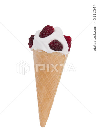 ice-cream cone isolated ice-cream cone isolated 5112544