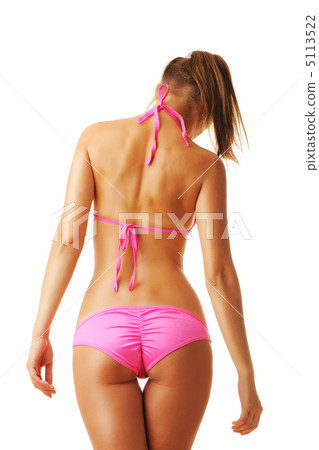 Sexy tan woman in bikini 5113522