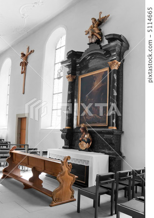 The interior of the Catholic Church. Switzerland The interior of the Catholic Church. Switzerland 5114665