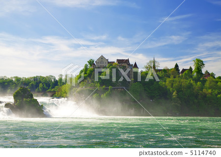 Rhine Falls. Northern Svitserland. Europe 5114740