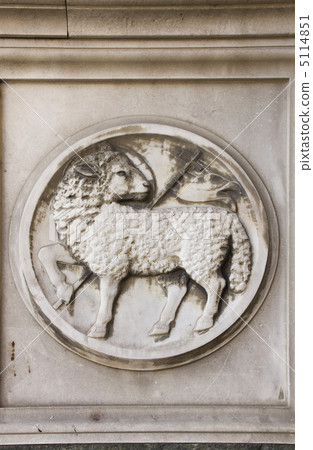 sheep coat of arms, sheep of relief, sheep 5114851