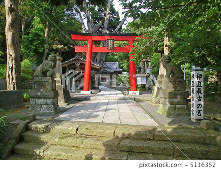 伊豆下田白濱神社鳥居(靜岡縣下田市) 伊豆下田白濱神社鳥居(靜岡縣下田市) 5116352