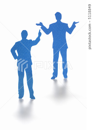 Craft of a businessman to discuss 5118849