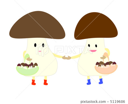 Shiitake's shiitake mushroom hunt "Let's get a good soup with each other. " Shiitake's shiitake mushroom hunt "Let's get a good soup with each other. " 5119686