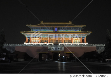 Lighting of the palace museum's gates Lighting of the palace museum's gates 5120852