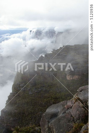 落在羅賴馬山和Kuchenan山的雲彩 5120936