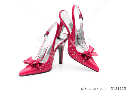 Female shoes on white background 5121125