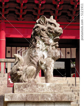 Iwakiyama Shrine Guardian dog Iwakiyama Shrine Guardian dog 5121911