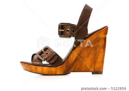 Woman shoes isolated on the white background 5122959