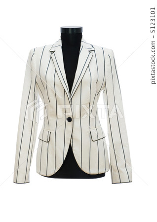 Stylish jacket isolated on the white background Stylish jacket isolated on the white background 5123101
