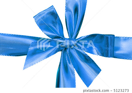 Close up of red gift box with golden ribbon 5123273