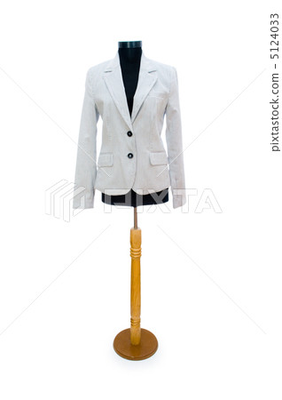 Stylish jacket isolated on the white background Stylish jacket isolated on the white background 5124033