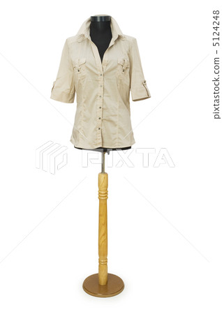 Shirt isolated on the white background Shirt isolated on the white background 5124248