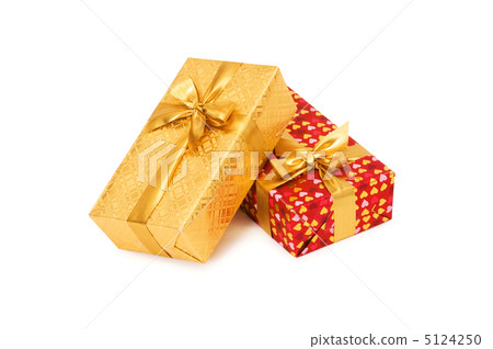 Gift box isolated on the white background Gift box isolated on the white background 5124250