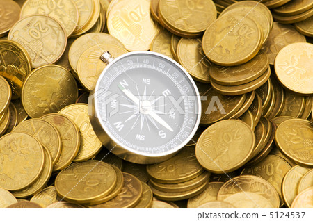 Financial concept - navigating in difficult times for markets Financial concept - navigating in difficult times for markets 5124537
