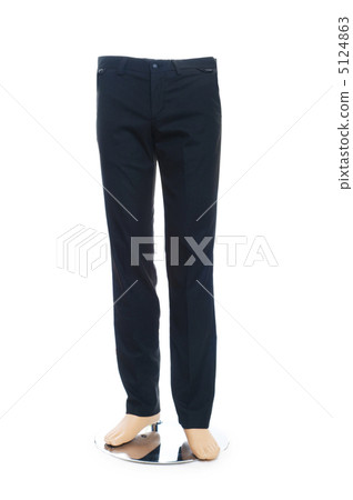 Woman trousers isolated on the white Woman trousers isolated on the white 5124863
