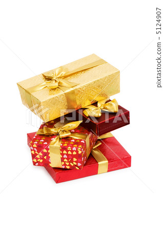 Gift boxes isolated on the white background 5124907
