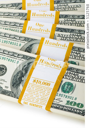 Close up of dollar stacks Close up of dollar stacks 5125768