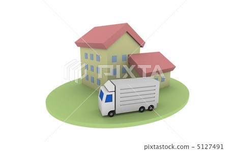 家和卡車 5127491