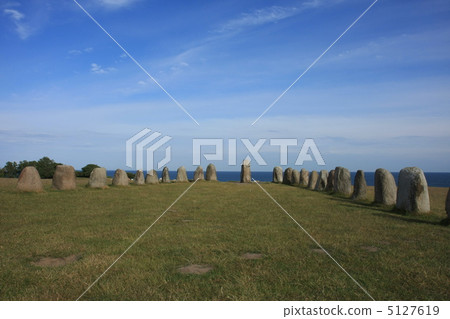 維京人的廢墟 5127619