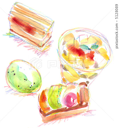 Cake and ice cream Cake and ice cream 5128089