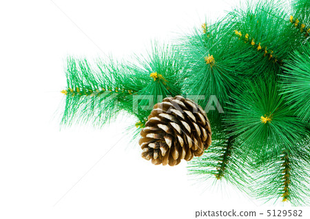 Christmas tree isolated on the white background Christmas tree isolated on the white background 5129582