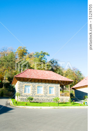 Mansion in the middle of mountain forest Mansion in the middle of mountain forest 5129705